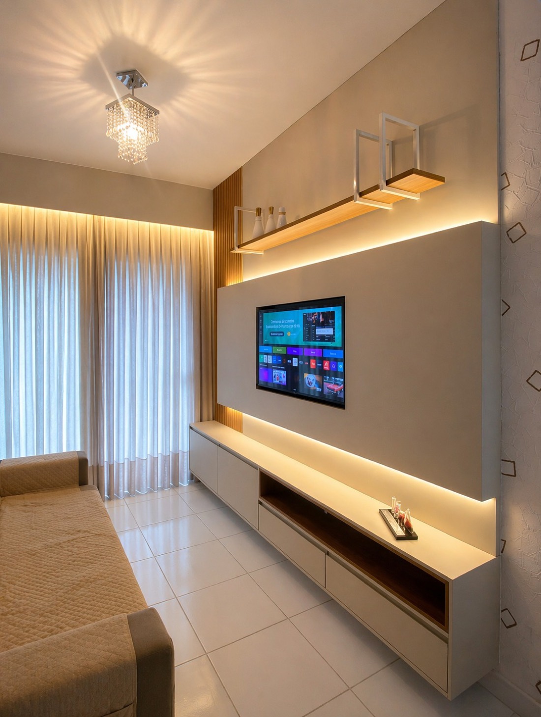 Projeto entregue pela Lumar Móveis Decor — ambiente 4